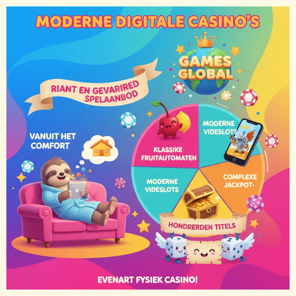 Het spelaanbod en technologische innovaties in digitale casino's